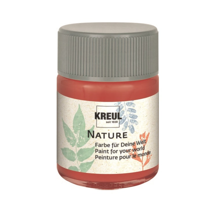 Natürliche Öko-Farbe KREUL Nature – 24 - korallenrot
