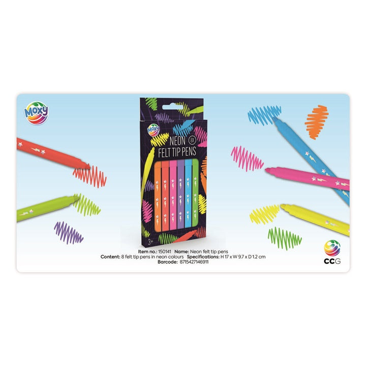 Neon Marker Set — Bild 1