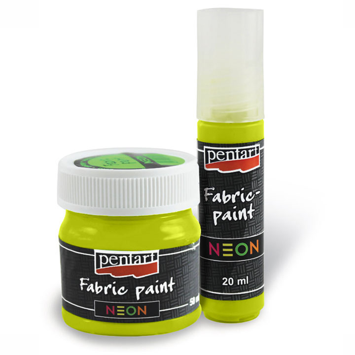 NEON Textilfarbe 20 ml | verschiedene Farben — Bild 1