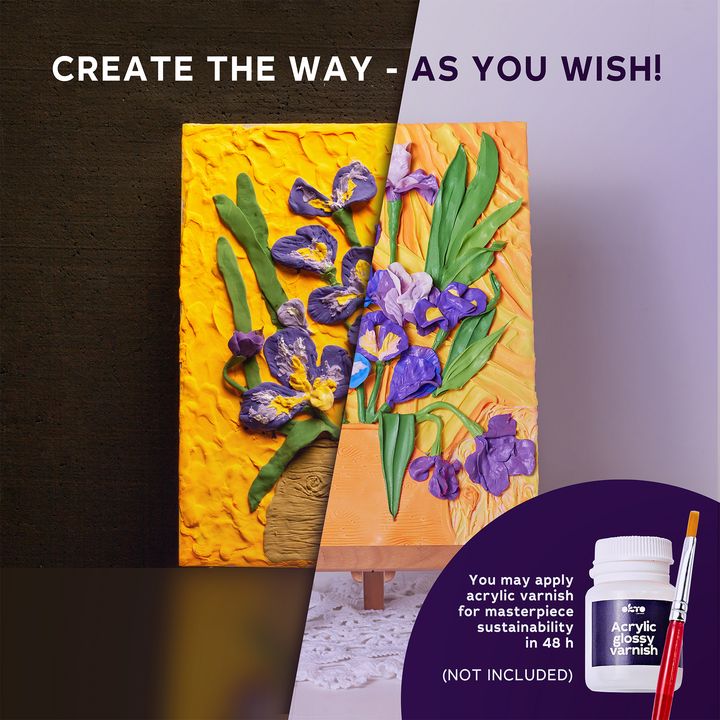 OKTO 3D-Kreativ-Set "Iris" 30 x 40 cm — Bild 12