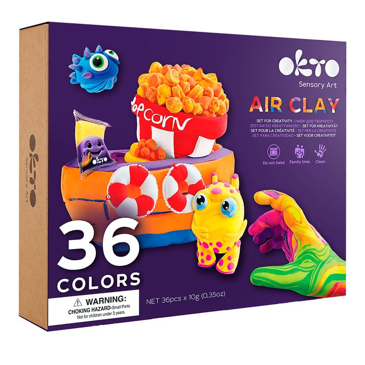 OKTO Kreativ-Set selbsthärtend 36 Farbtöne — Bild 5