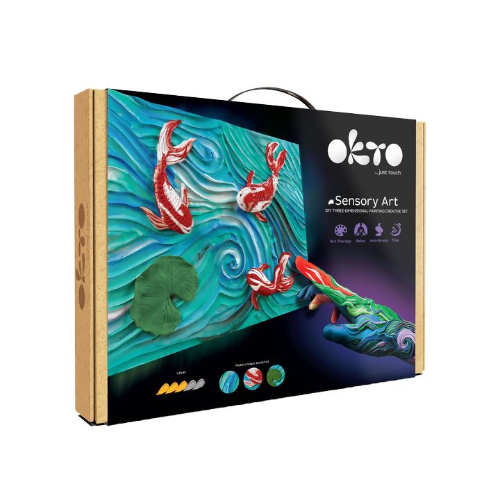 OKTO Kreatives 3D-Set "Fisch" 30 x 40 cm — Bild 7