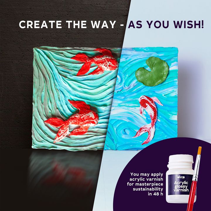 OKTO Kreatives 3D-Set "Fisch" 30 x 40 cm — Bild 12