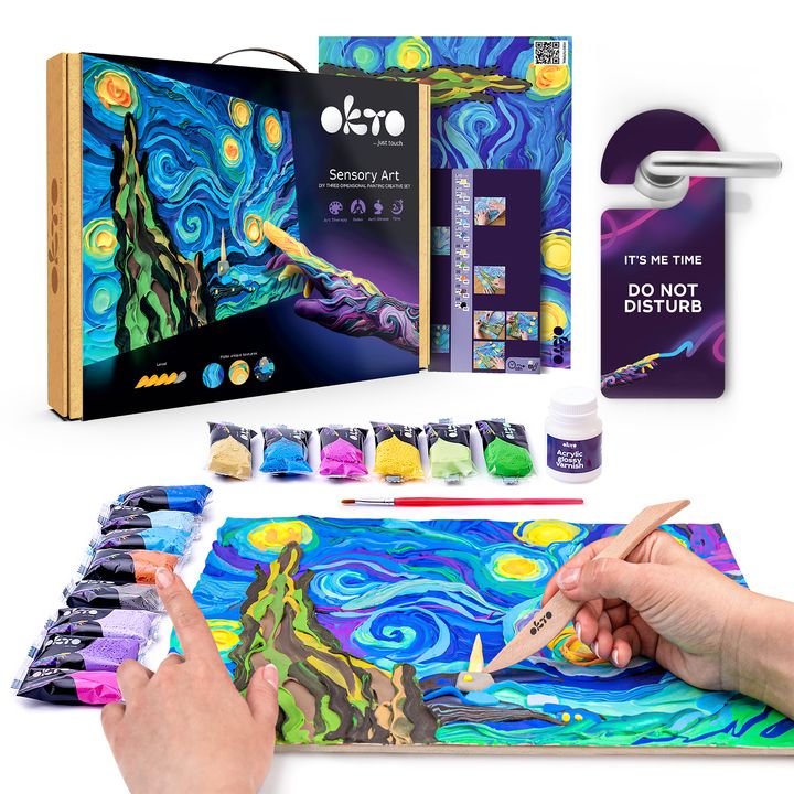OKTO Kreatives 3D-Set "Sternenhimmel" 30 x 40 cm — Bild 7