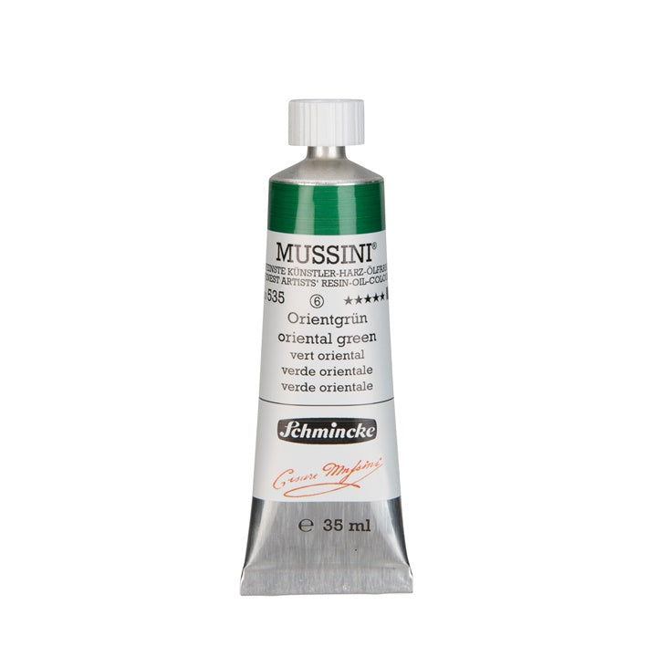 Schmincke MUSSINI Ölfarben 35 ml – 535 orientalisch Grün
