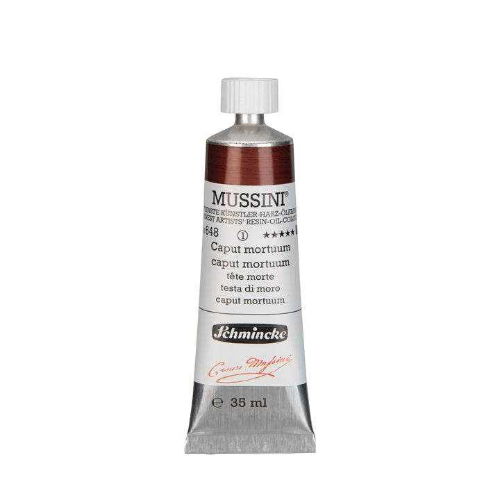 Schmincke MUSSINI Ölfarben 35 ml – 648 caput mortuum