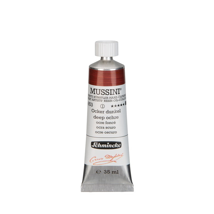 Schmincke MUSSINI Ölfarben 35 ml – 653 Ocker dunkel