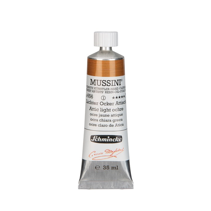 Schmincke MUSSINI Ölfarben 35 ml – 656 attic Ocker hell
