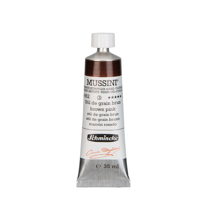 Schmincke MUSSINI Ölfarben 35 ml – 662 braunrosa