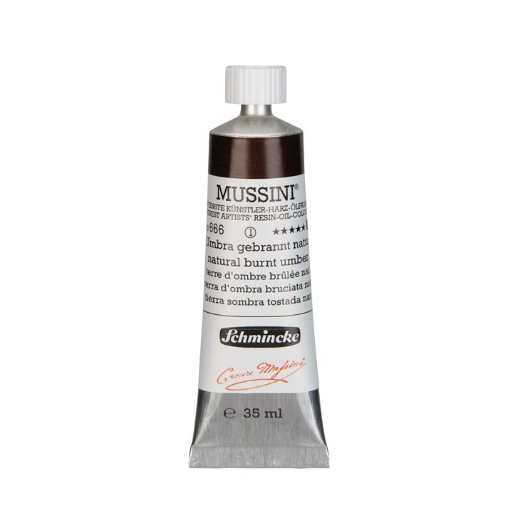 Schmincke MUSSINI Ölfarben 35 ml – 666 umbra gebrannt