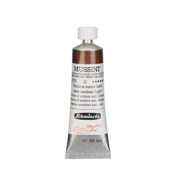 Schmincke MUSSINI Ölfarben 35 ml – 670 umbra natur hell