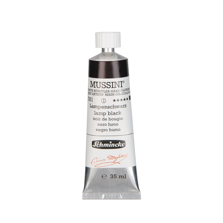 Schmincke MUSSINI Ölfarben 35 ml – 781 lamp black