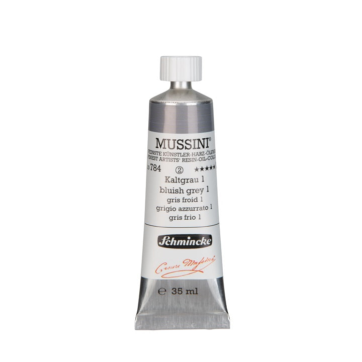 Schmincke MUSSINI Ölfarben 35 ml – 784 blaugrau 1
