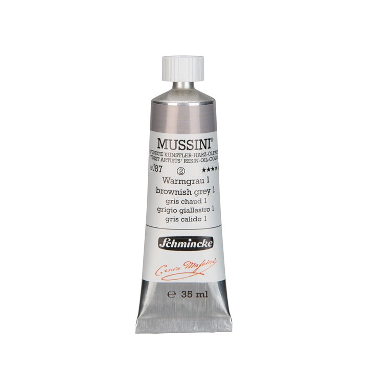 Schmincke MUSSINI Ölfarben 35 ml – 787 braungrau 1