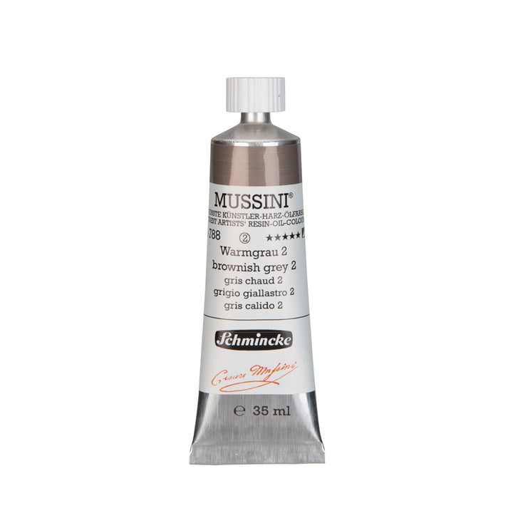 Schmincke MUSSINI Ölfarben 35 ml – 788 braungrau 2