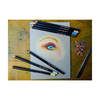 Ölpastellkreiden Posca KPE-200 36C – Set, Farbmix