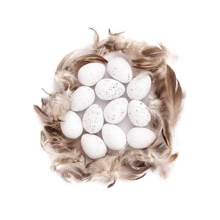 Ostern Wachtel Ei Dekor Set — Bild 1