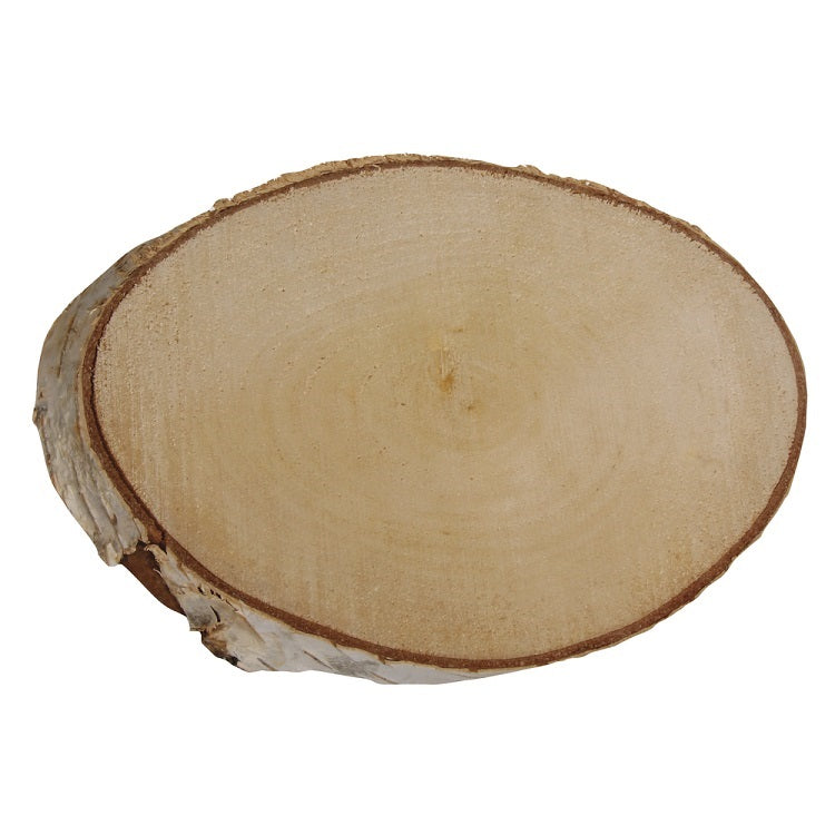Ovale Holzdekoration — Bild 1