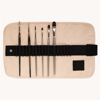 PanArt ATL-03 Pinselset im Roll-Up-Koffer, 6-teilig — Bild 2