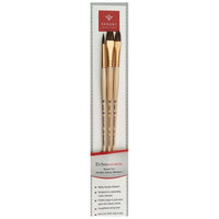 PanArt ES-06 Pinselset - rund, flach und gefilzt, 3 Teile — Bild 1