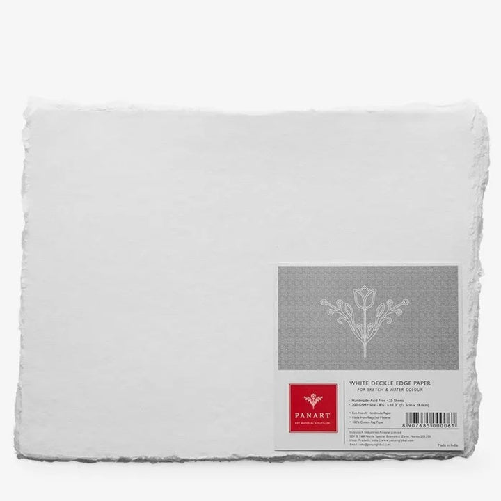 PanArt Handgemachtes Weißes A4 Papier — Bild 1