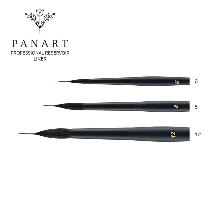 PanArt Reservoir Liner 1424 – Pinsel für präzise Linien | verschiedene Größen — Bild 1