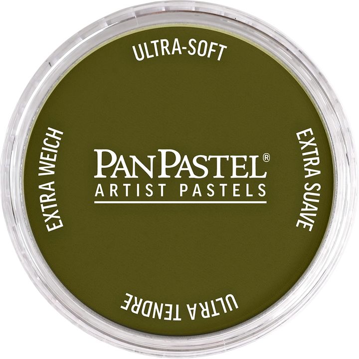 PanPastel Trockenpastell 9 ml – 680.1 Hellgelbgrün Extra Dunkel