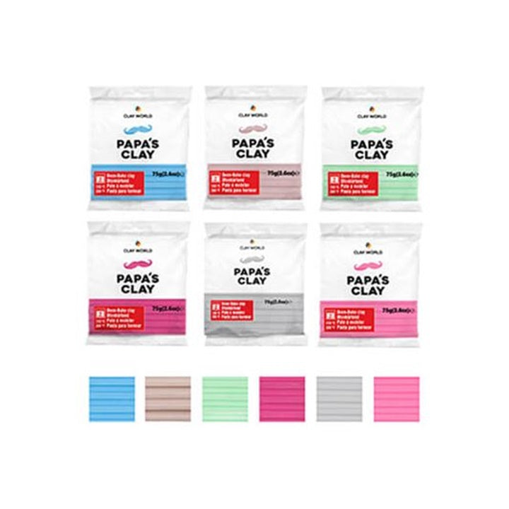 Papa's Clay Pastell Satz von Polymer Clays — Bild 2