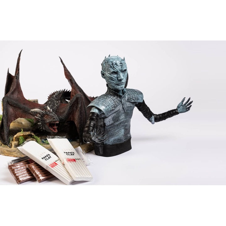 Papa's Clay Modellierton grau hart | verschiedene Grammaturen — Bild 7