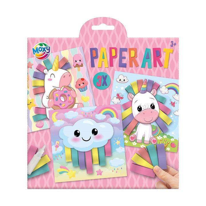 Papier-Bastelset 19,5 x 19,5 cm, 3 Bögen | verschiedene Sets — Bild 1