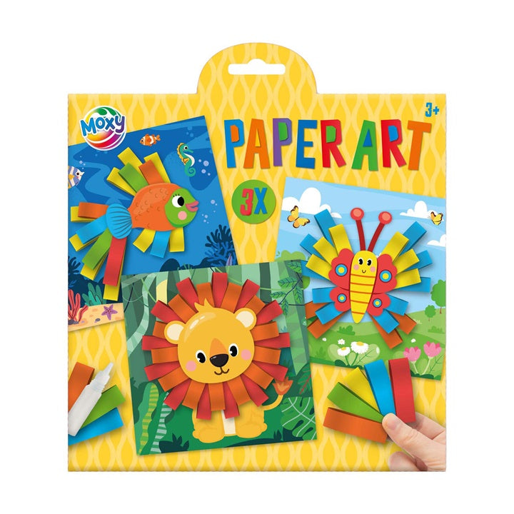 Papier-Bastelset 19,5 x 19,5 cm, 3 Bögen | verschiedene Sets — Bild 5
