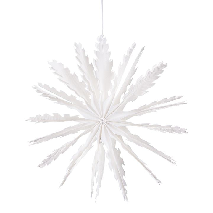 Papier Schneeflocke Dekoration 20 cm — Bild 1