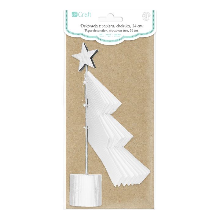 Papier Weihnachtsbaum Dekoration 24 cm — Bild 5