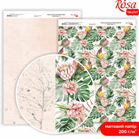Scrapbooking-Papier King Protea A4 – No. 3