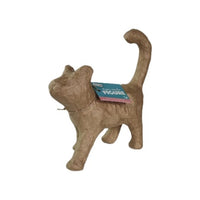 Pappmaché-Dekofigur Katze 14 cm — Bild 2