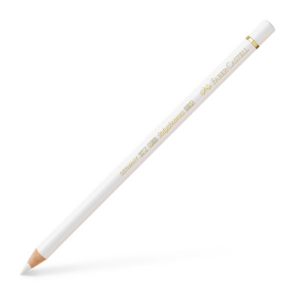Faber-Castell Polychromos Künstlerfarbstift – 101 weiß
