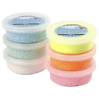 Pastell-Glitzer-Schaumstoff-Ton-Kit — Bild 2