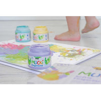 Pastell-Kinderfingerfarben MUCKI / 6er Set à 150 ml — Bild 7