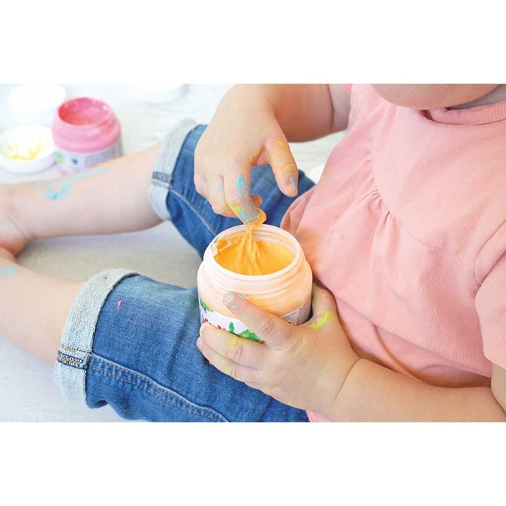 Pastell-Kinderfingerfarben MUCKI / 6er Set à 150 ml — Bild 1