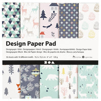 Pastell Natur Scrapbooking Papier — Bild 1