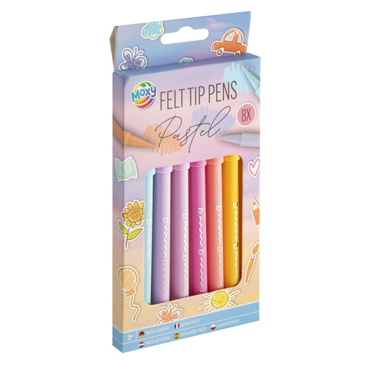 Pastellmarker Set 8 Stück — Bild 4