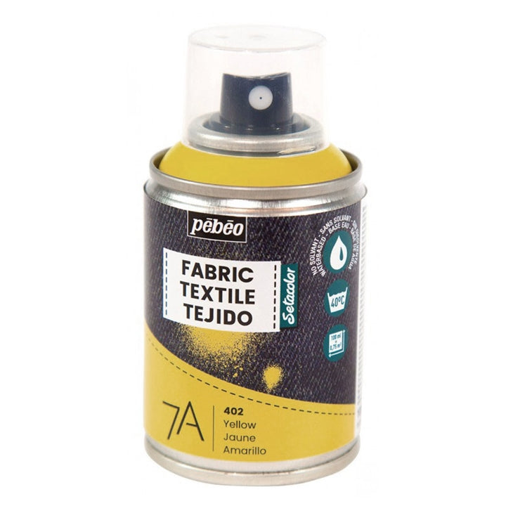 Pebeo 7A Textilspray auf Wasserbasis für Stoffe aus Natur- und Kunstfasern.