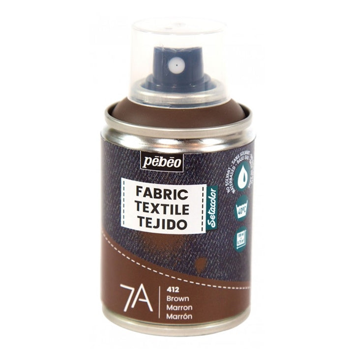 Pebeo 7A Textilspray auf Wasserbasis für Stoffe aus Natur- und Kunstfasern.