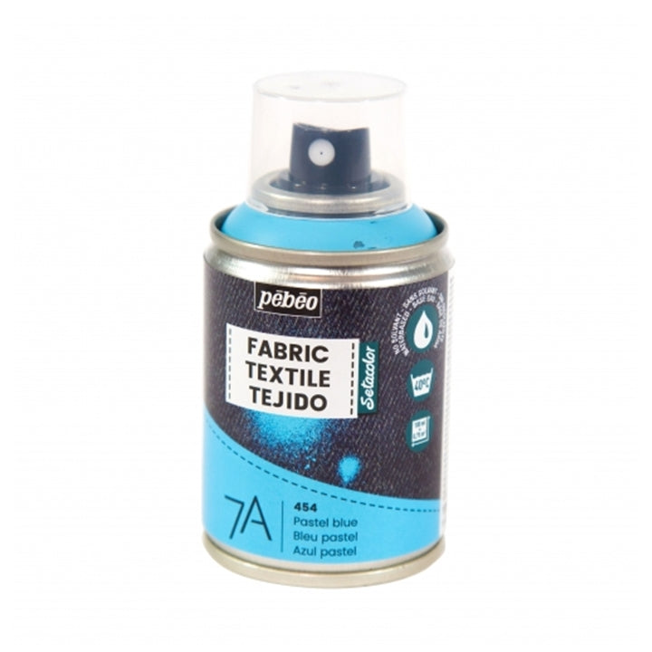 Pebeo 7A Textilspray auf Wasserbasis für Stoffe aus Natur- und Kunstfasern.