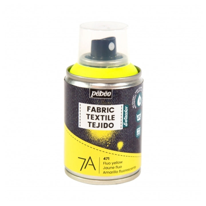 Pebeo 7A Textilspray auf Wasserbasis für Stoffe aus Natur- und Kunstfasern.
