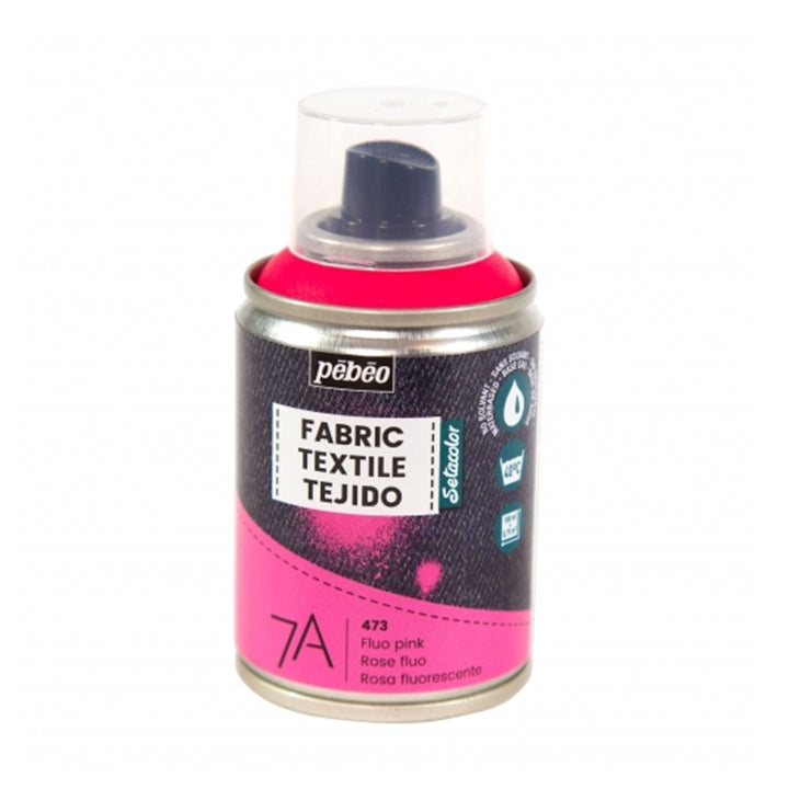 Pebeo 7A Textilspray 100 ml, in mehreren Schichten auf Textilien auftragbar.