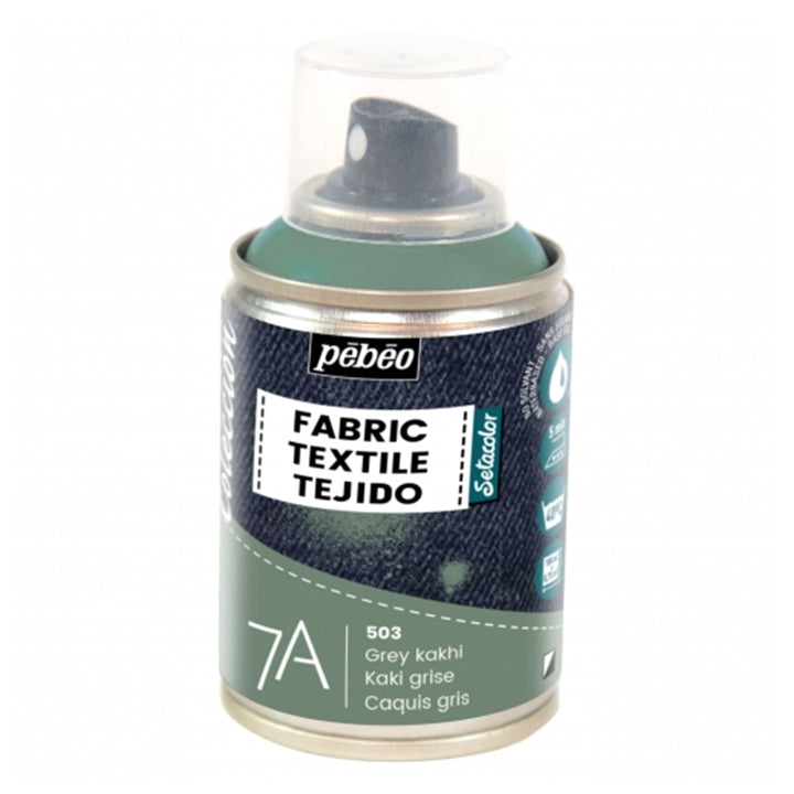 Pebeo 7A Textilspray 100 ml, in mehreren Schichten auf Textilien auftragbar.