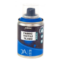 Pebeo 7A Textilspray 100 ml in verschiedenen Farbtönen für helle und dunkle Stoffe.