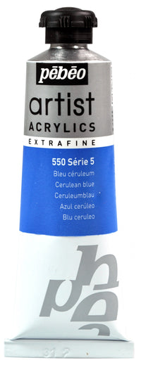 Pebeo Artist Acrylfarbe 37 ml – Coelinblau