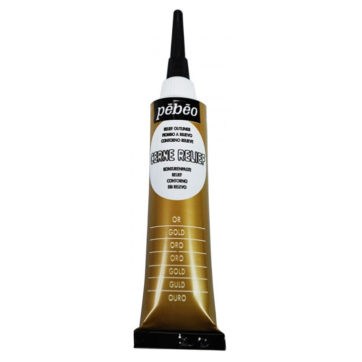 Pebeo Cerne Relief Konturpaste 20 ml – Gold